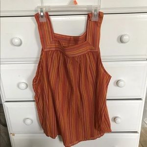Orange Tank Top